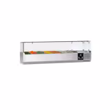 Vitrine Réfrigérée à Ingrédients PREMIUM - 1600x395mm - 7x GN 1/3