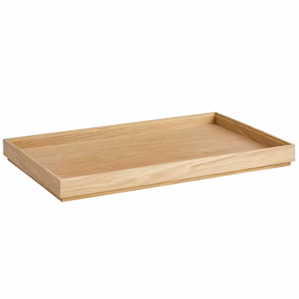 Houten krat - VALO - eikenhout (geolied) - GN 1/1 - Hoogte: 45mm