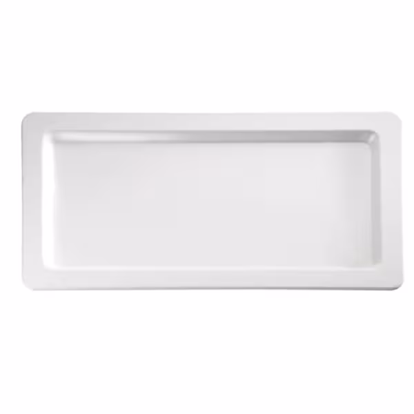 (6 Stück) GN-Tablett 1/1 - APART - Melamin - Höhe: 25mm - Weiß