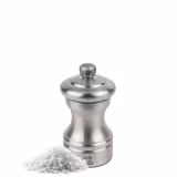(6 pieces) PEUGEOT | BISTRO Chef - Salt Mill - Stainless Steel - Height: 100mm