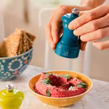 (6 kusů) PEUGEOT | BISTRORAMA - Mlýnek na pepř - Tichomořská modrá - Výška: 100 mm