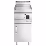 Commercial Electric Griddle - 4.5kW - Smooth Plate - Cooking area: 395x500mm - with Cabinet Base - 1 Door