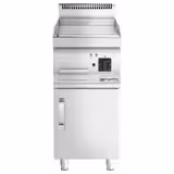 Commercial Electric Griddle - 3.6kW - Smooth Plate - Cooking area: 395x535mm - with Cabinet Base - 1 Door