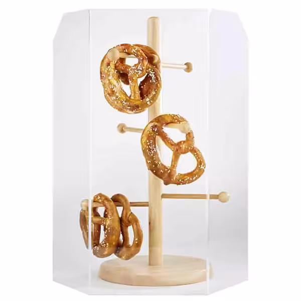 Protezione igienica - Altezza: 500 mm - adatta per espositore per brezel o salsicce BUWSTA