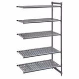 CAMBRO | Camshelving® - Basics Plus - Aanbouwrek - 1175mm - met 5 planken met sleuven