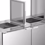 Охолоджувач вологих відходів - 2x 120 або 2x 240 л - агрегат праворуч