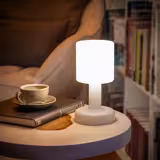 Table lamp - FINN - dimmable in 3 steps - Ø 120mm - White