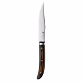 (6 pieces) WMF | Rodeo Steak Knife Set 240 mm – Serrated edge - Wood-look handle - Dishwasher safe