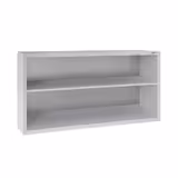 Edelstahl Wandhängeschrank ECO - 1800x400mm - ohne Schiebetür 800mm hoch
