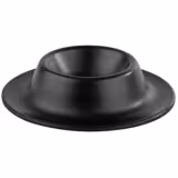 (6 pcs) Egg Cup EGGY - Melamine - Ø 85mm - Black
