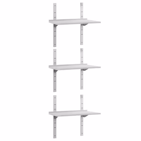 3-laags RVS wandplank ECO - 1000x400mm