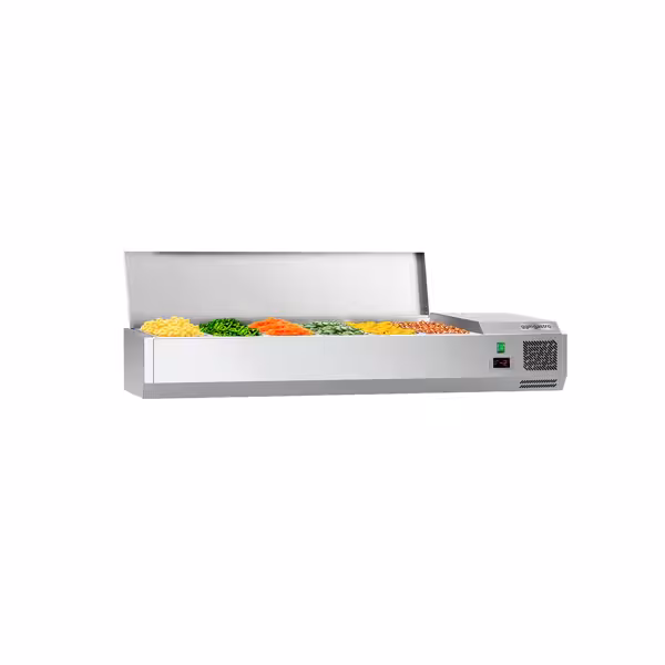 Refrigerated display case ECO - 1500x395mm - 6x GN 1/3