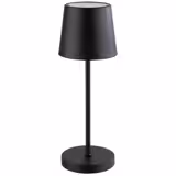 Stolní lampa - MERLE MINI - stmívatelná ve 3 krocích - Ø 90 mm - Černá