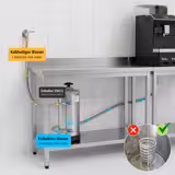 Kaffeevollautomat - 16 Programme - 10 Zoll Touchscreen - inkl. Milchkühlschrank