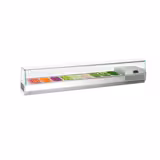 Countertop Prep Well / Refrigerated Topping Unit PREMIUM PLUS - 1976x353mm - 9x GN 1/4