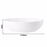 (2 Stück) SELTMANN WEIDEN | Bowl - Ø 250mm - Weiß