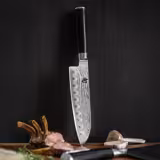 KAI | SHUN CLASSIC - Santoku with scalloped edge - Blade: 180mm