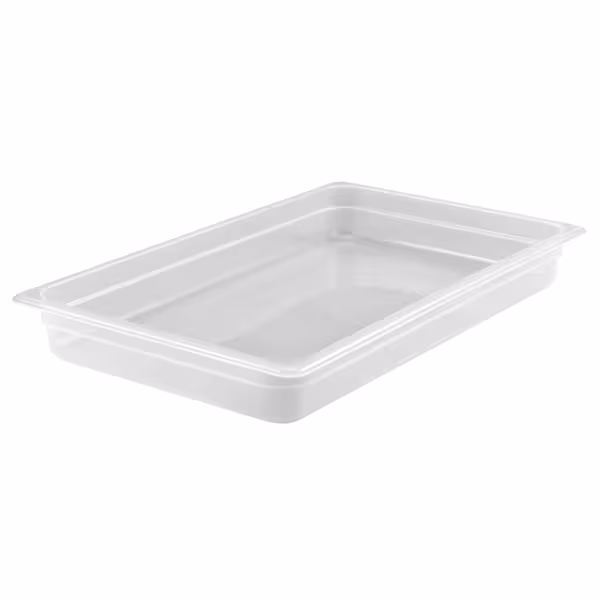 (6 pieces) CAMBRO | Gastronorm Container - 1/1 - Polypropylene - Translucent - 100 mm