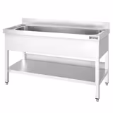 Topfspültisch PREMIUM - 1600x600mm - mit 1 Becken