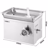 Heavy Duty Electric Meat Mincer Size 32 - 650kg/h - 2.2 kW - Mincing Plate 4.5mm
