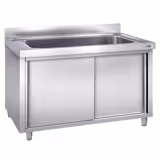 Szafka ze zlewem do mycia garnków  - 1400x700mm - z 1 zlewem