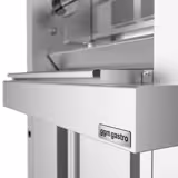 Mașină pentru kebab cu gaz 9,8 kW - max. 85 kg - orizontală - aparat de podea