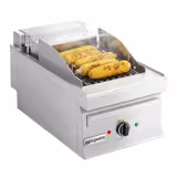 Elektrische watergrill - 3,75kW - 0,4x0,7m - Tafelmodel - 700mm diep - RVS