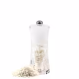 (6 pièces) PEUGEOT | MOLÈNE – Moulin à sel humide – Acrylique – Blanc – Hauteur : 140 mm