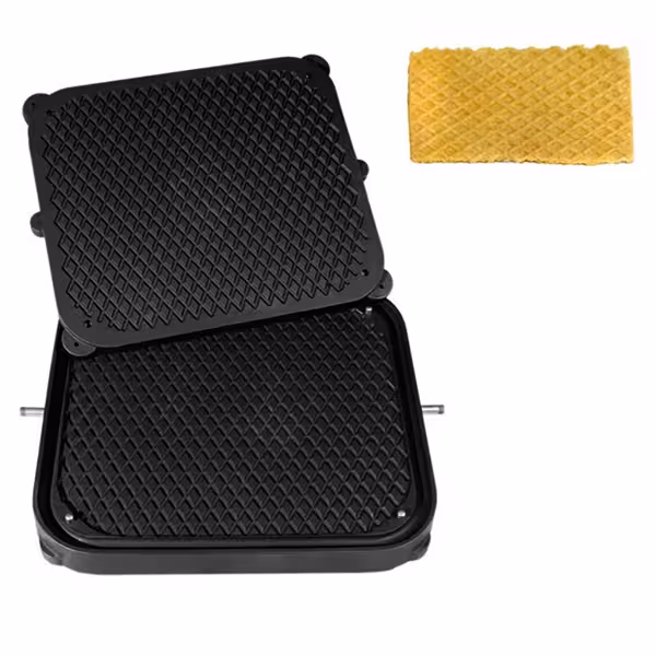 Plaques pour machine à tartelettes TMPIC - Forme : 1x gaufre