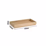 Caisse pour buffet - VALO - Bois de chêne - Brun - Hauteur:45mm - compatible avec GN 1/3