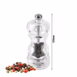 PEUGEOT | NANCY Pepper Mill Grinder – Acrylic - 12 cm - 2-Stage SS Mechanism