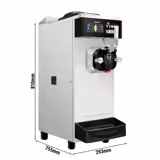 Lágyfagylaltgép - 20–26 l/óra - 1,60 kW - 1 íz - asztali