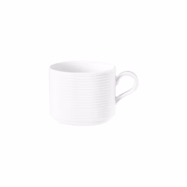 (6 pièces) SELTMANN WEIDEN | Tasse à café au lait – 250 ml – Blanc