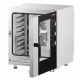 Elektryczny-Piec konwekcyjno-parowy - manualny - 7x GN 1/1 - w zestawie: Prowadnice 7x GN 1/1