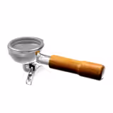 Double Spout Portafilter Handle – Allegro/Eminence/Grace/Suprema, Ø83 mm, 14 g, Wood, Italian Made