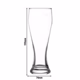 (6 Stück) Weizenbierglas - BEER SPECIALS - 415 ml - geeicht bei 300 ml