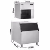 Máquina de Gelo em Flocos - 550kg/24h