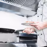 Commercial Wall Canopy Extractor Hood – Stainless Steel – 2‑hood set – 1200/1400×700×450 mm – 1800 m³/h – 4 Filters