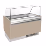 Commercial Ice Cream Display Freezer Liam - 1310mm - with LED lighting - for 10 + 10 containers - Beige