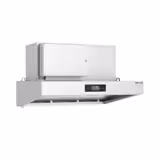 Hotte professionnelle convertible évacuation/recyclage - 1600mm - 98% d’efficacité de filtration - commandes tactiles - éclairage LED