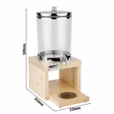 Saftdispenser - BRIDGE - 6 Liter - inkl. Standfuß, 2 Akkus & Touchless Adapter