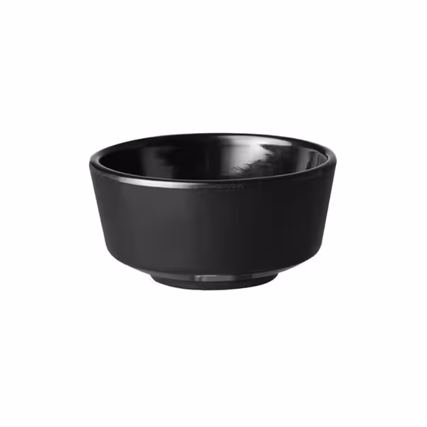 (36 db) Szószos tálka - FLOAT - Melamin - 30 ml - kerek - Ø 55 mm - fekete