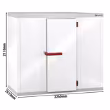 Cámara frigorífica positiva - 2260x2610mm - 10,03m³ - Para ES
