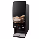 Commercial tabletop instant hot drinks machine, 2 ingredient canisters — 1.8 kW — Touch — Black
