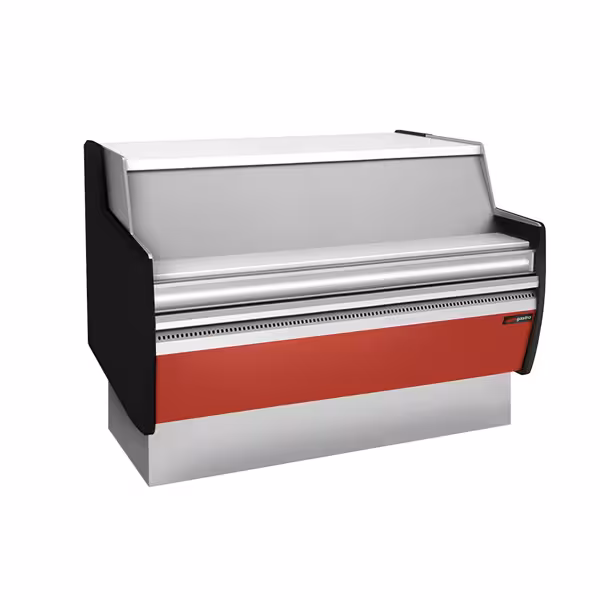 Banco cassa - 1310x953x920mm - Pannello frontale Rosso (RAL 3003)