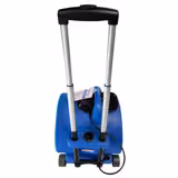 Uscător de pardoseală (ventilator industrial) - 3 trepte de viteză - 850 W - 1.350 rpm - cu mâner telescopic și roți