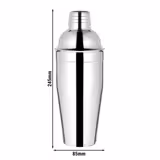 Cobbler Cocktail Shaker - 3-piece set - Stainless steel - 750ml