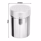 (6 قطع) ملّاحة - ثقوب صغيرة - ألمنيوم - Ø 50 mm - الارتفاع: 97 mm