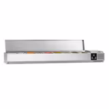 Opzetkoelvitrine PREMIUM - 1800x335mm - 8x GN 1/4