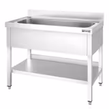 Topfspültisch PREMIUM - 1200x600mm - mit 1 Becken